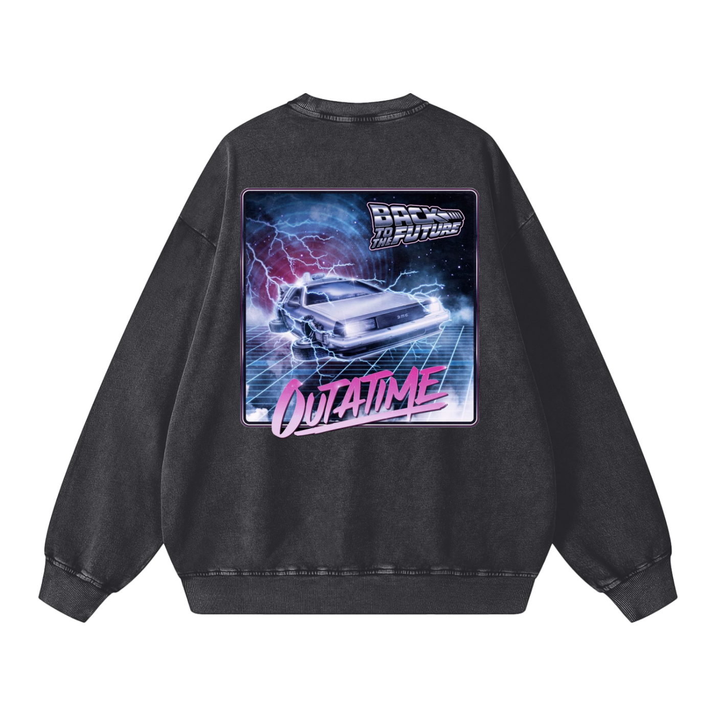 Snow Washed Oversized Sweatshirt