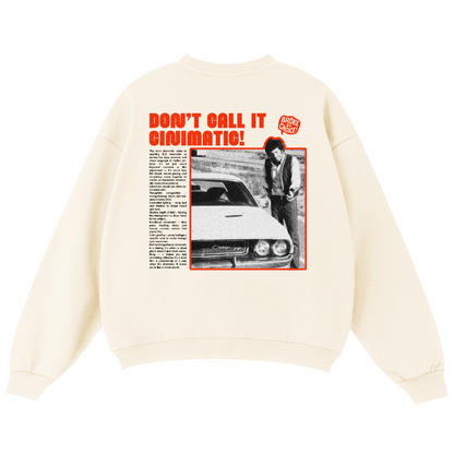 Unisex Oversized Crewneck sweatshirt